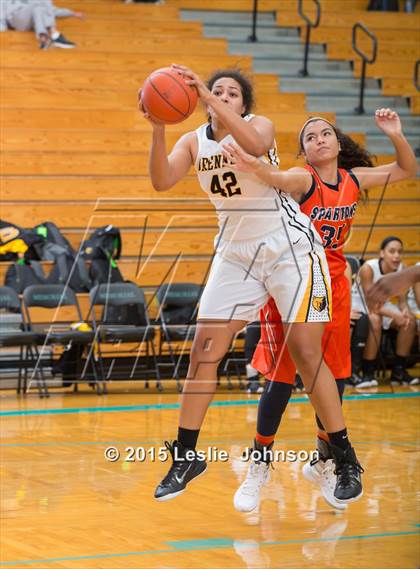 Thumbnail 1 in Brennan vs Seven Lakes (McDonald's Texas Invitational) photogallery.