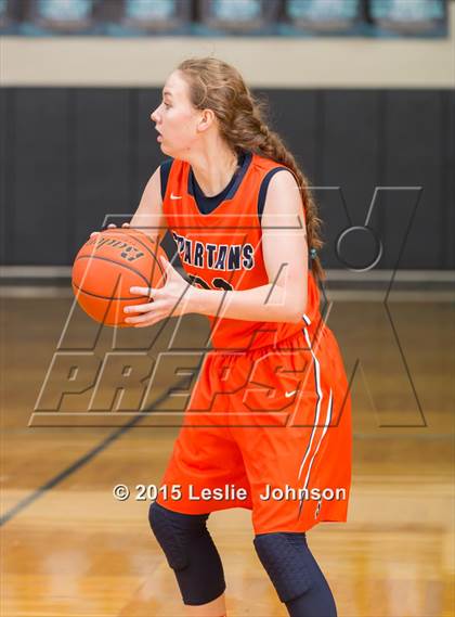 Thumbnail 2 in Brennan vs Seven Lakes (McDonald's Texas Invitational) photogallery.