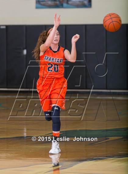 Thumbnail 3 in Brennan vs Seven Lakes (McDonald's Texas Invitational) photogallery.