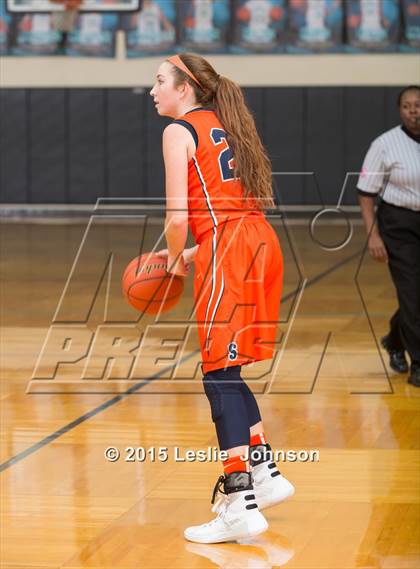 Thumbnail 2 in Brennan vs Seven Lakes (McDonald's Texas Invitational) photogallery.