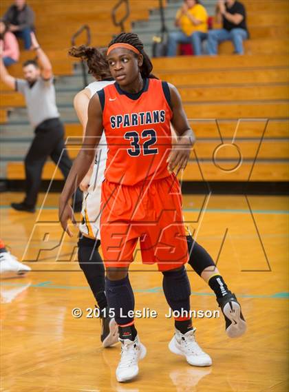 Thumbnail 1 in Brennan vs Seven Lakes (McDonald's Texas Invitational) photogallery.