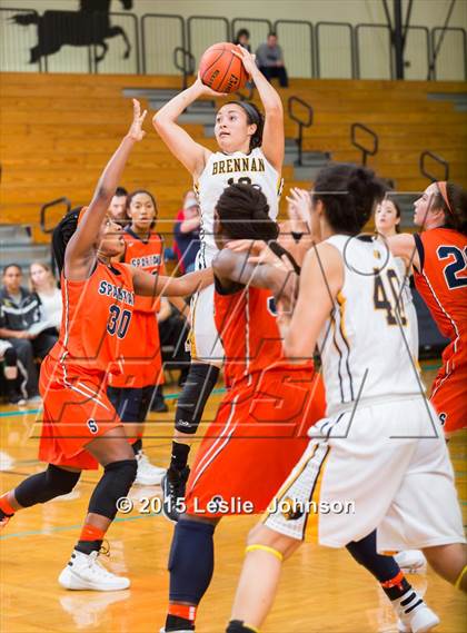 Thumbnail 1 in Brennan vs Seven Lakes (McDonald's Texas Invitational) photogallery.