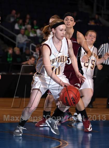 Thumbnail 1 in Kim vs. Idalia (CHSAA 1A Great 8) photogallery.