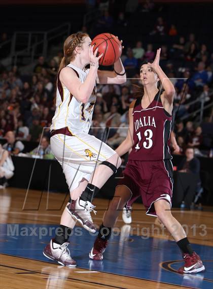 Thumbnail 2 in Kim vs. Idalia (CHSAA 1A Great 8) photogallery.