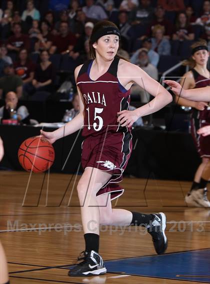 Thumbnail 2 in Kim vs. Idalia (CHSAA 1A Great 8) photogallery.