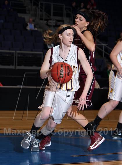 Thumbnail 1 in Kim vs. Idalia (CHSAA 1A Great 8) photogallery.
