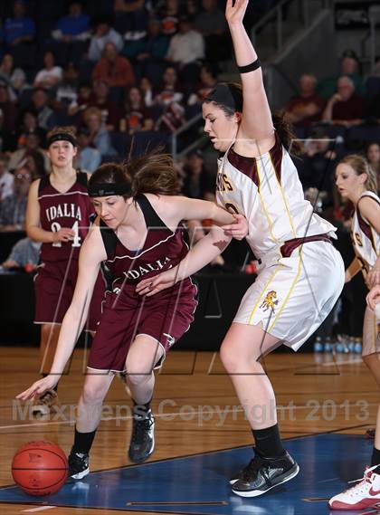 Thumbnail 3 in Kim vs. Idalia (CHSAA 1A Great 8) photogallery.