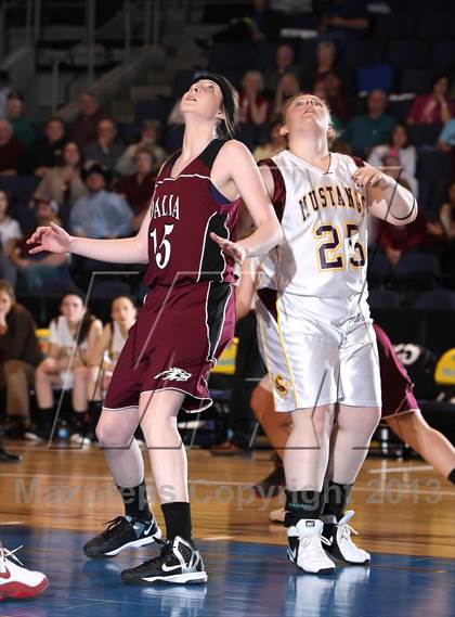 Thumbnail 1 in Kim vs. Idalia (CHSAA 1A Great 8) photogallery.