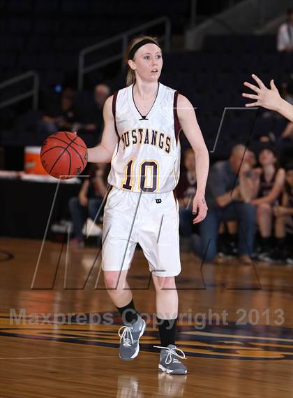 Thumbnail 2 in Kim vs. Idalia (CHSAA 1A Great 8) photogallery.