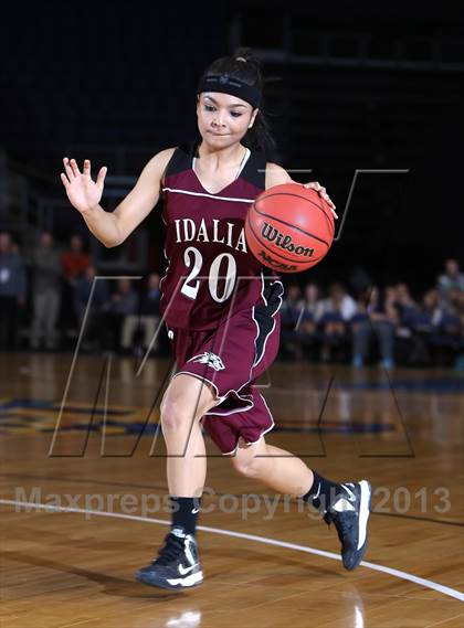 Thumbnail 3 in Kim vs. Idalia (CHSAA 1A Great 8) photogallery.