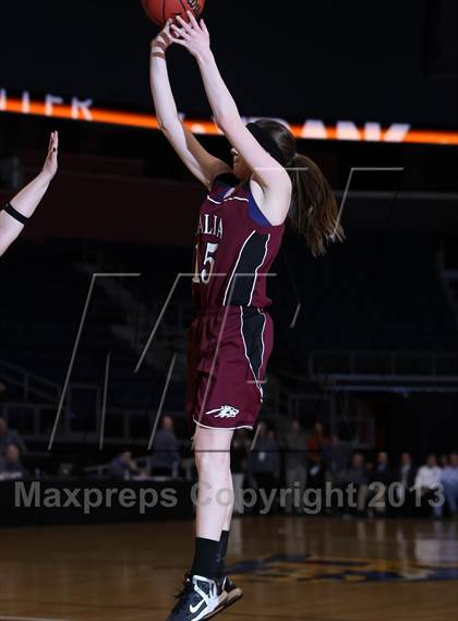 Thumbnail 1 in Kim vs. Idalia (CHSAA 1A Great 8) photogallery.
