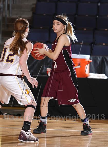 Thumbnail 1 in Kim vs. Idalia (CHSAA 1A Great 8) photogallery.