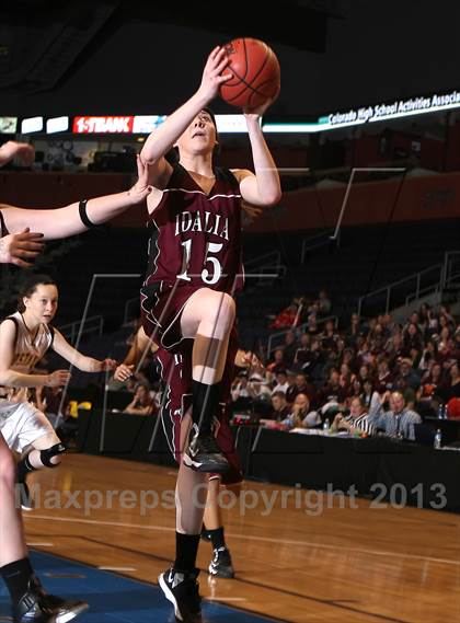 Thumbnail 3 in Kim vs. Idalia (CHSAA 1A Great 8) photogallery.