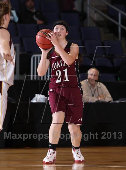 Thumbnail 3 in Kim vs. Idalia (CHSAA 1A Great 8) photogallery.