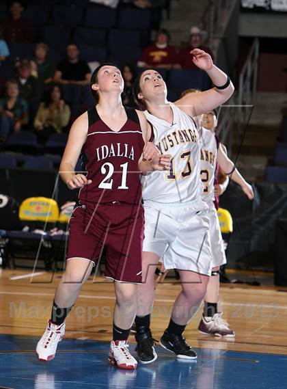 Thumbnail 3 in Kim vs. Idalia (CHSAA 1A Great 8) photogallery.