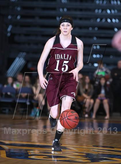 Thumbnail 1 in Kim vs. Idalia (CHSAA 1A Great 8) photogallery.