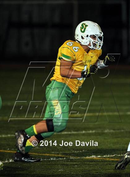 Thumbnail 1 in Eastside @ St. Joseph (CIF SS Playoff First Round) photogallery.