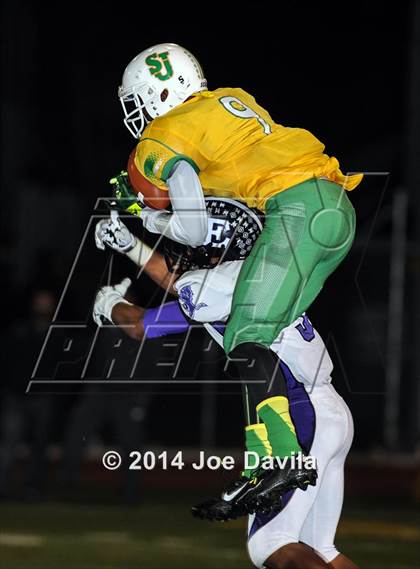Thumbnail 2 in Eastside @ St. Joseph (CIF SS Playoff First Round) photogallery.