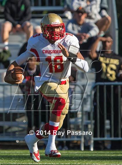 Thumbnail 3 in Bergen Catholic @ Paramus Catholic photogallery.