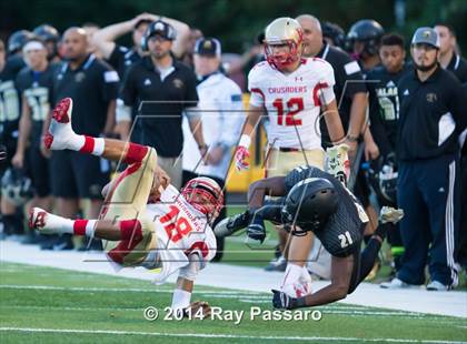 Thumbnail 3 in Bergen Catholic @ Paramus Catholic photogallery.