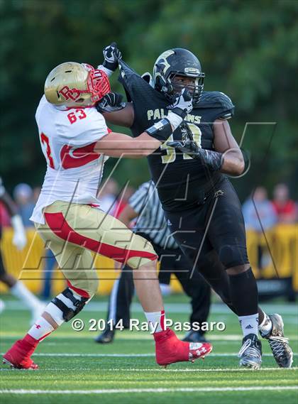 Thumbnail 3 in Bergen Catholic @ Paramus Catholic photogallery.