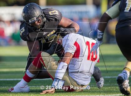 Thumbnail 3 in Bergen Catholic @ Paramus Catholic photogallery.
