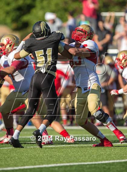 Thumbnail 3 in Bergen Catholic @ Paramus Catholic photogallery.