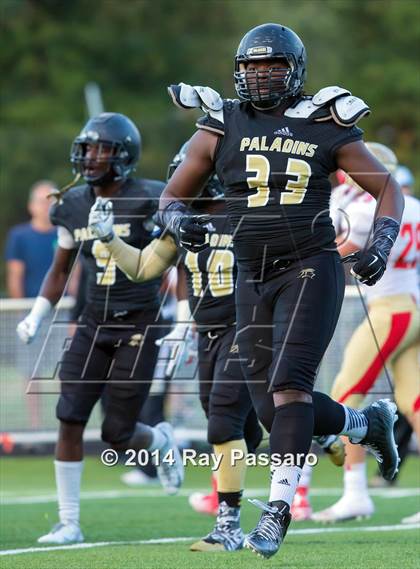 Thumbnail 3 in Bergen Catholic @ Paramus Catholic photogallery.