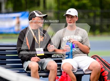 Thumbnail 3 in NYSPHSAA Championships (Singles 1st Round) photogallery.