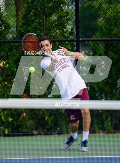 Thumbnail 1 in NYSPHSAA Championships (Singles 1st Round) photogallery.