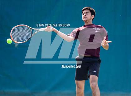 Thumbnail 2 in NYSPHSAA Championships (Singles 1st Round) photogallery.