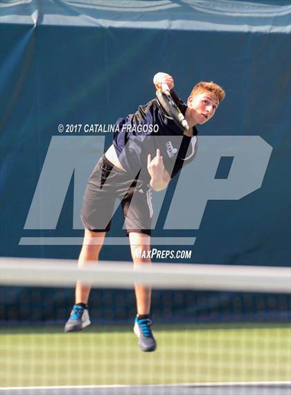 Thumbnail 1 in NYSPHSAA Championships (Singles 1st Round) photogallery.