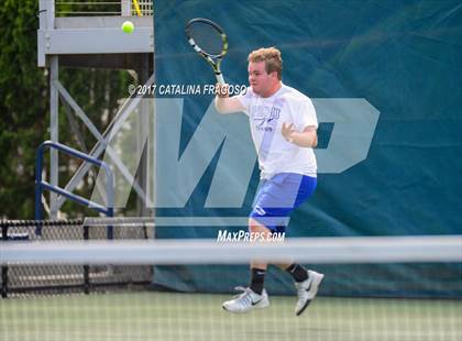 Thumbnail 1 in NYSPHSAA Championships (Singles 1st Round) photogallery.