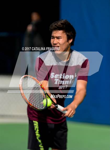Thumbnail 2 in NYSPHSAA Championships (Singles 1st Round) photogallery.
