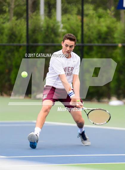Thumbnail 3 in NYSPHSAA Championships (Singles 1st Round) photogallery.