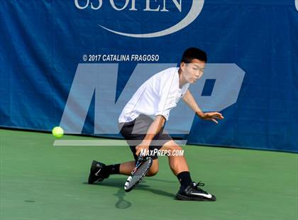 Thumbnail 1 in NYSPHSAA Championships (Singles 1st Round) photogallery.