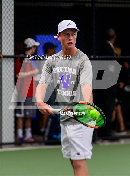 Thumbnail 1 in NYSPHSAA Championships (Singles 1st Round) photogallery.