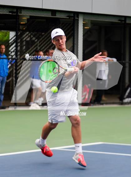 Thumbnail 1 in NYSPHSAA Championships (Singles 1st Round) photogallery.