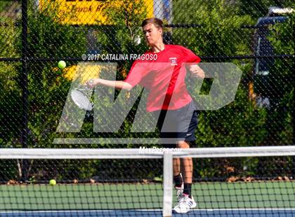 Thumbnail 1 in NYSPHSAA Championships (Singles 1st Round) photogallery.