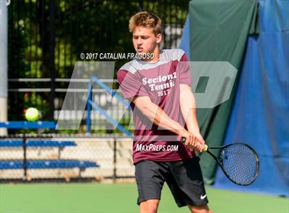 Thumbnail 1 in NYSPHSAA Championships (Singles 1st Round) photogallery.