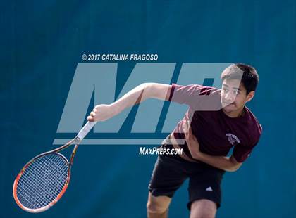 Thumbnail 1 in NYSPHSAA Championships (Singles 1st Round) photogallery.