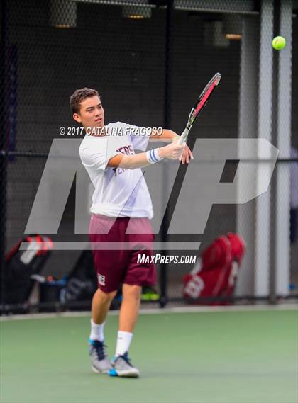Thumbnail 1 in NYSPHSAA Championships (Singles 1st Round) photogallery.