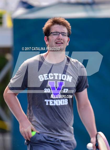 Thumbnail 2 in NYSPHSAA Championships (Singles 1st Round) photogallery.
