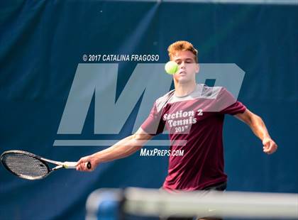 Thumbnail 1 in NYSPHSAA Championships (Singles 1st Round) photogallery.