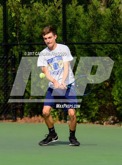 Thumbnail 1 in NYSPHSAA Championships (Singles 1st Round) photogallery.