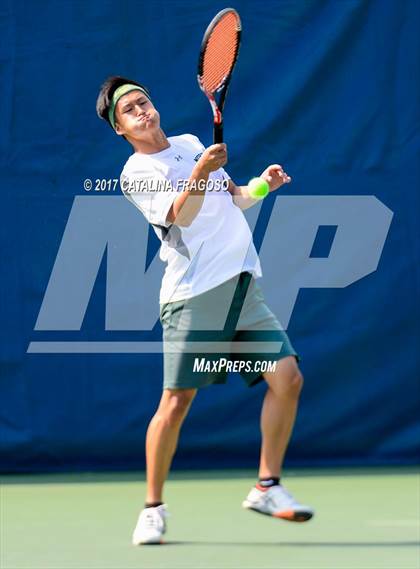 Thumbnail 3 in NYSPHSAA Championships (Singles 1st Round) photogallery.