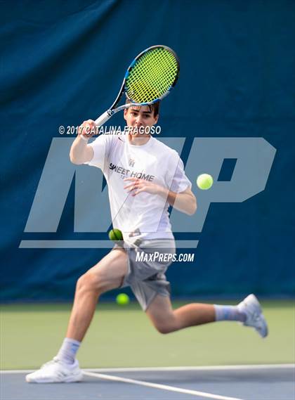 Thumbnail 3 in NYSPHSAA Championships (Singles 1st Round) photogallery.