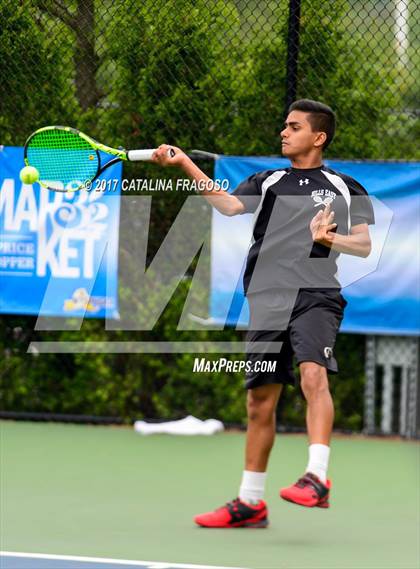 Thumbnail 1 in NYSPHSAA Championships (Singles 1st Round) photogallery.