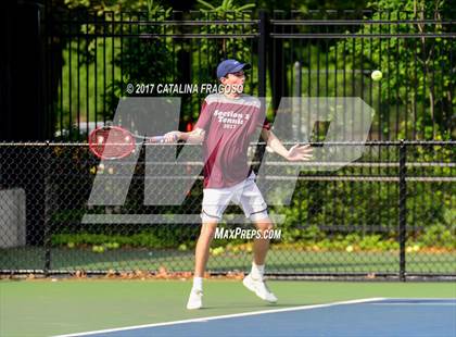 Thumbnail 1 in NYSPHSAA Championships (Singles 1st Round) photogallery.