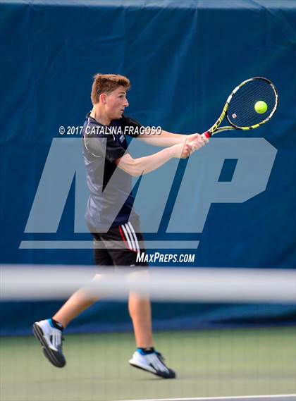 Thumbnail 1 in NYSPHSAA Championships (Singles 1st Round) photogallery.